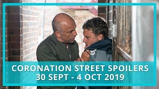 Coronation Street (Corrie) spoilers: 30 September - 4 October 2019