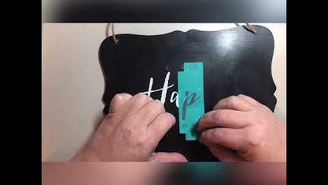 Using placement marks in Chalk Couture font transfers