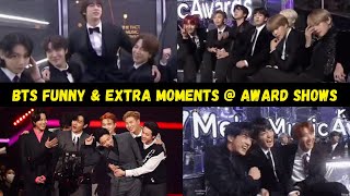 BTS Funny and Extra Moments at Award Shows | BTS #bts #btsarmy #jk #taehyung #jimin #jhope