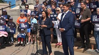 FULL PRESS CONFERENCE: Demuth announces she's staying in the race for governor