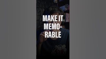 Make it Memorable | Brand Design Tip No. 20 #branddesign #branding