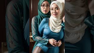 Fashion Show Futuristik Hijab AI Lookbook - Hijab Fusion #Exclusive