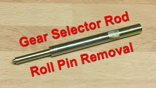 Classic Mini Gear Selector Rod Roll Pin Removal