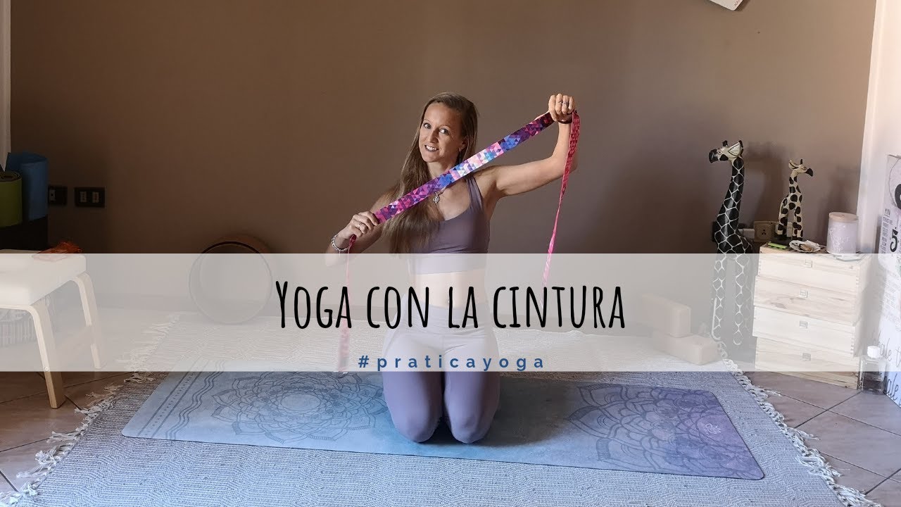 Cintura Yoga In Cotone 250 Cm – Fascia Per Pilates E Ginnastica (Body & Mind)