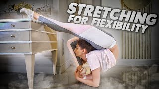 Gymnast Ella Contortion Workout. Stretching For Flexibility. Flexshow