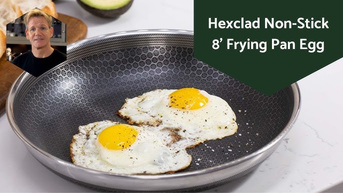 HexClad 8 Frying Pan with Stay-Cool Handle for All Cooktops 