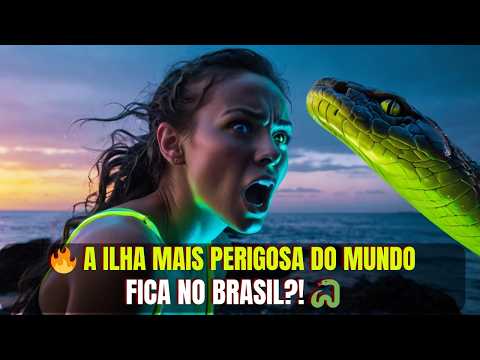 ✅ Por que a Ilha da Queimada Grande supera Chernobyl em periculosidade 🦎