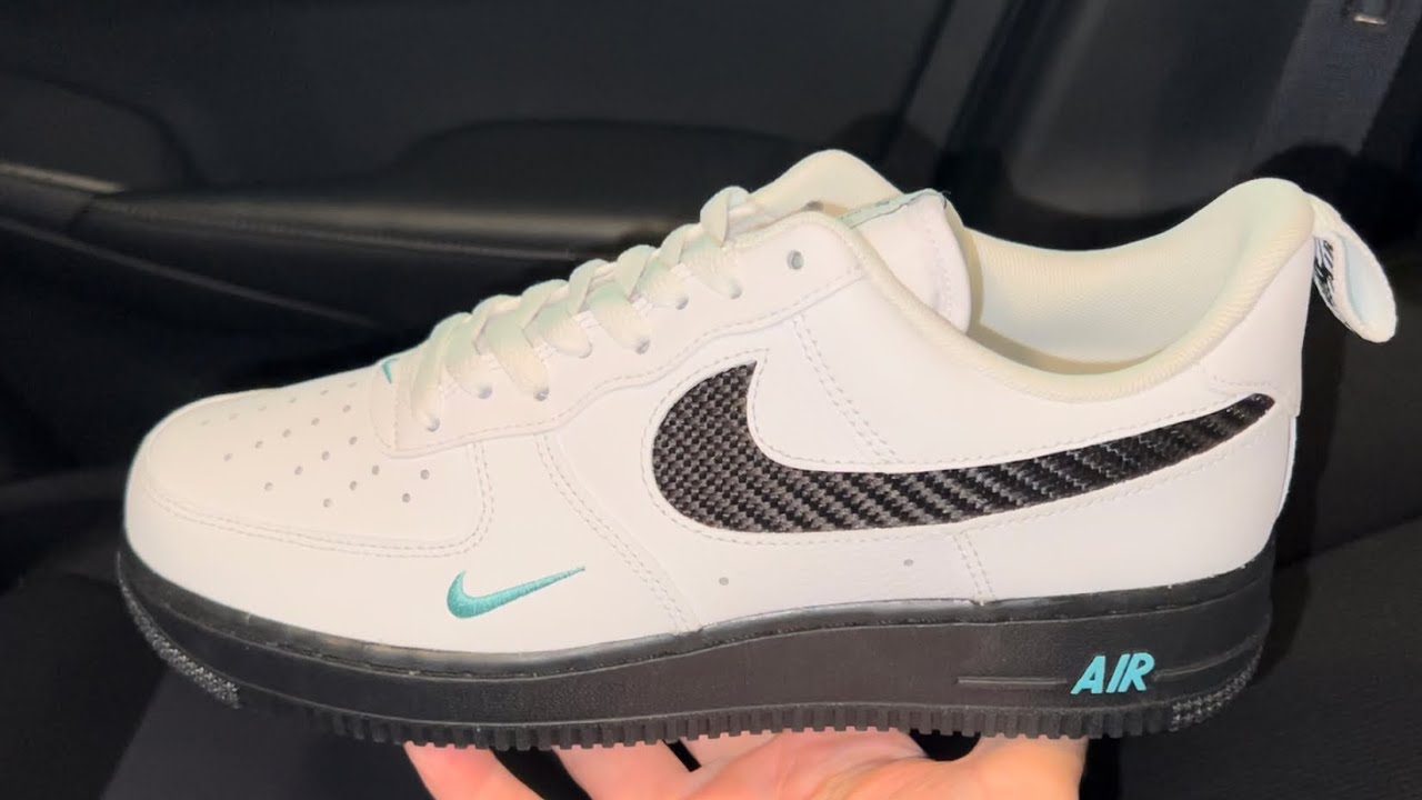 Nike Air Force 1 '07 Lv8 J22 WHITE/WHITE-BLACK-WASHED TEAL DR0155-100
