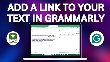 How to Add a Link to Your Text in Grammarly
