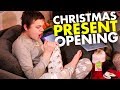 Hes waited so long for this gift  christmas present opening 2019  family vlog