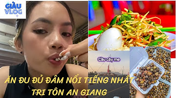 Mukbank đu đủ đâm nổi tiếng nhất tri tôn an giang