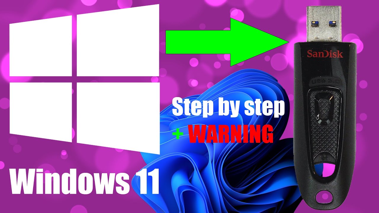 How to create a bootable USB Windows 11 - YouTube
