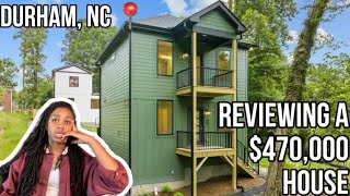 REVIEWING A $470,000 HOUSE FOR SALE IN DURHAM, NC | MOVING TO DURHAM, NC | ZILLOW