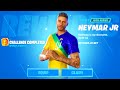 How to UNLOCK Neymar Jr Skin! Complete Challenge Guide Fortnite Chapter 2 Season 6