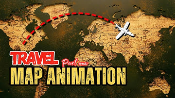 Travel Map Animation Tutorial (Part 1) - Filmora 13 - Filmora 14 - Wondershare Filmora