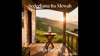 Sederhana Itu Mewah - Bintang & Senja (Official Audio)