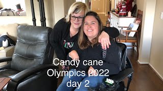 Candy cane Olympics day 2 Candy Cane Hook