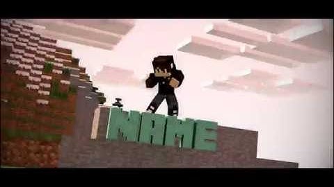 New  Minecraft Intro Template C4D, AE+ Free Download