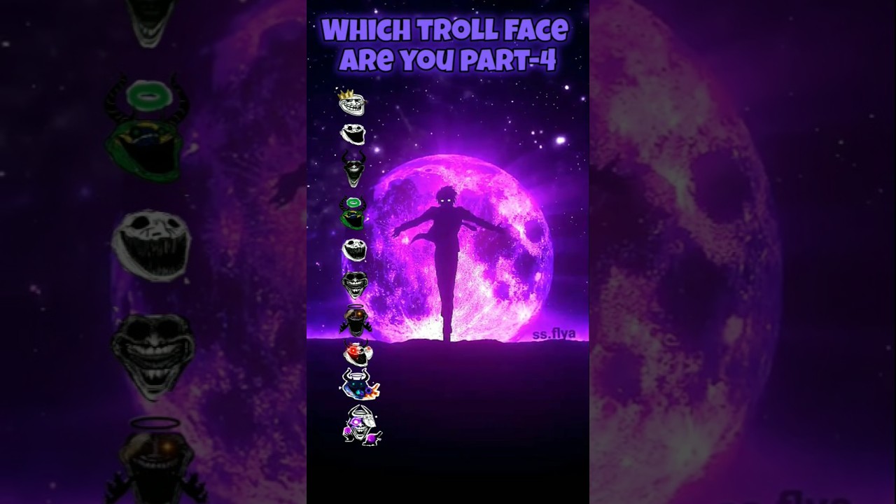 Which TROLL FACE are you!! part-4 #phonk #phonkhouse