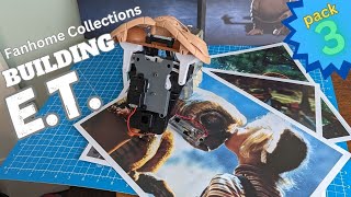 BUILDING THE ICONIC E.T. from FANHOME CREATIONS pack 3.