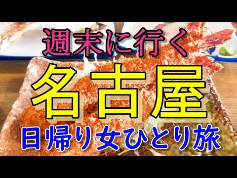 【孤独な女ひとり旅#31】名古屋ぶらり女ひとり旅【名物グルメ・観光・国内旅行・一人旅】