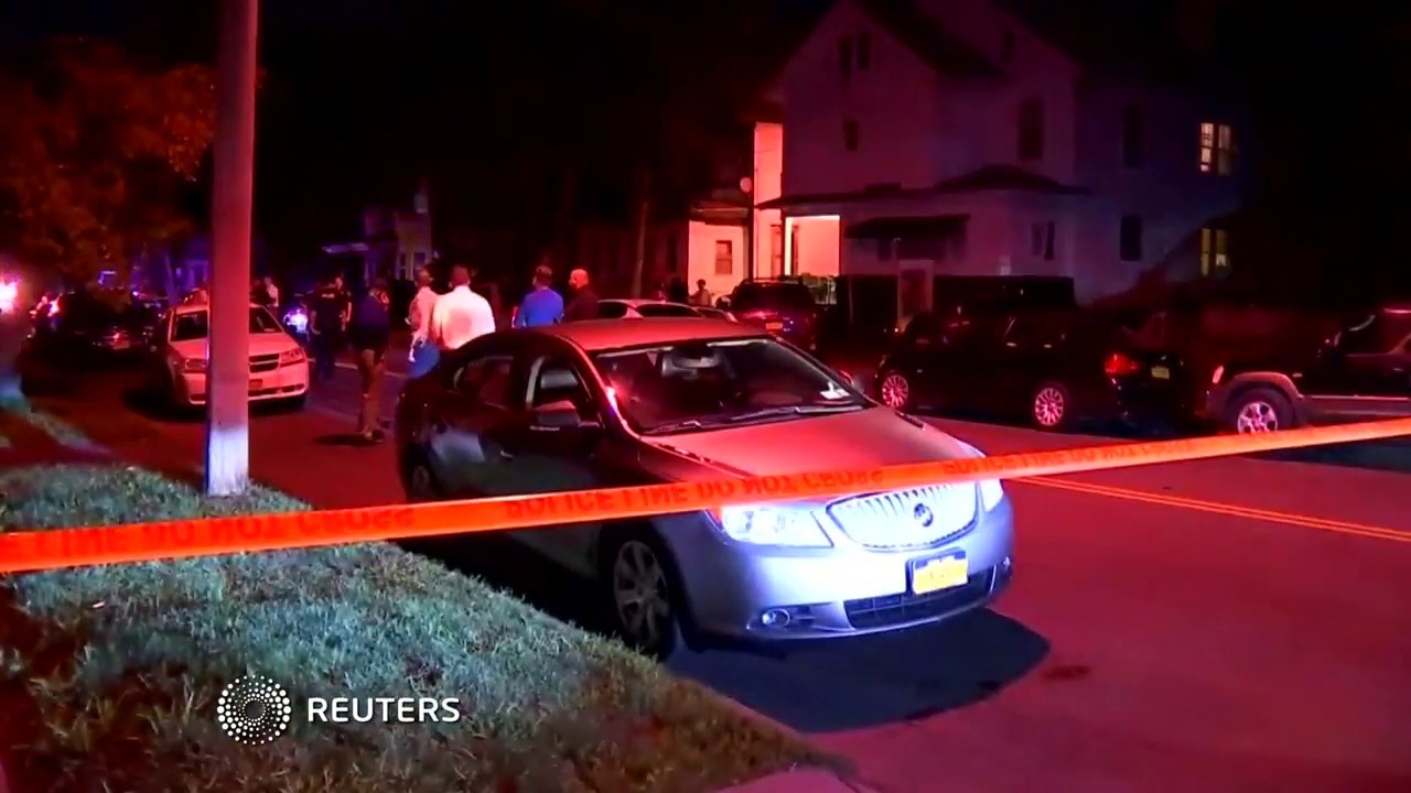 Seven people shot in Syracuse, New York: Reports newspaper mockup