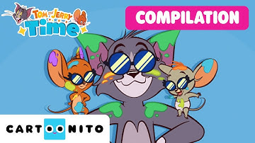 Clean Up Song! 🧼🎶 | Compilation | Learning with Tom & Jerry | Tom & Jerry Time | @cartoonito