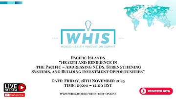 Pacific Islands World Health Innovation Summit Online 2025