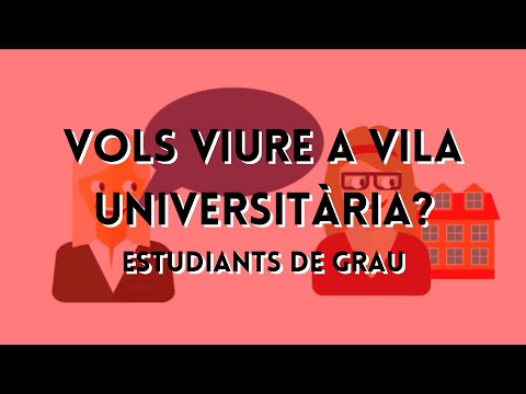 Vídeo: Viuen els estudiants de grau al campus?