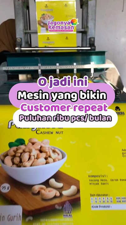 Cetak kemasan standing pouch full printing no wa  628112718882 #packaging #bisnis #snacks #kacang