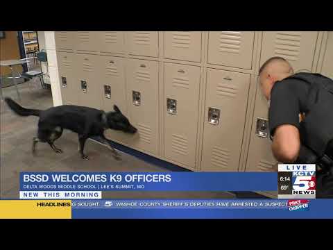 Blue Springs schools hope addition of new K9 officers increase student safety.