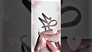 M Love Status Video | M Art Love Status| Art's Of Munna| M Alphabet Design Art #M #Lovestatus