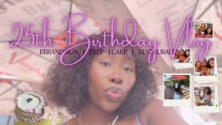 BIRTHDAY VLOG: Errand Run// Prep// Birthday Cake// Restaurant