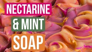 Nectarine Mint Soap Royalty Soaps