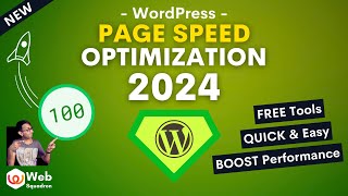 How to Boost WordPress Page Speed Optimization 2024  Elementor and Non Elementor Sites  Free Tools