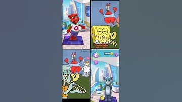 Thumbnail of blue and red Tom Timmy trumpet collabs #spongebob #memes #spongebobsquarepants #funny #troll #viral
