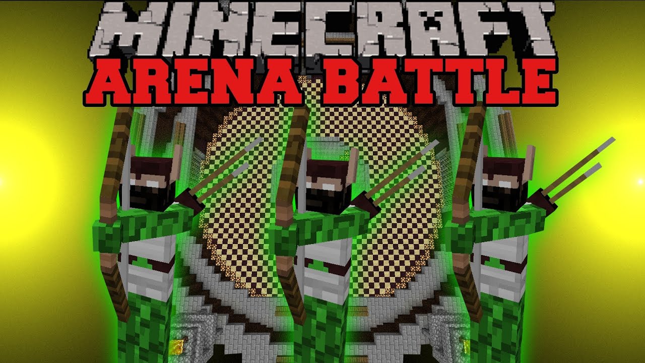 ELF HUNTER - Minecraft Arena Battles - Legendary Beasts 