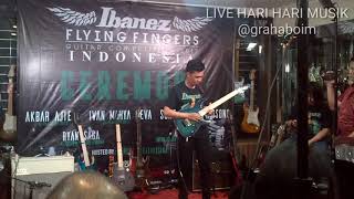 1st Place Winner of ibanez flying fingers indonesia 2017 Akbar ajie part 1