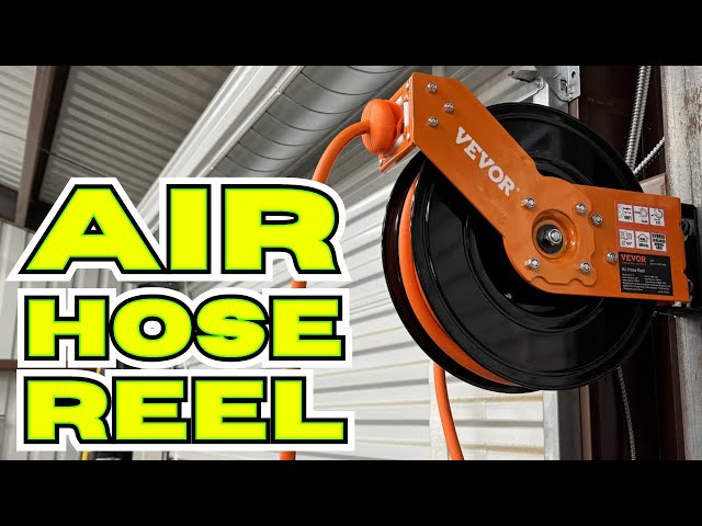 Maximize Convenience with the Inexpensive VEVOR Retractable Air Hose Reel 