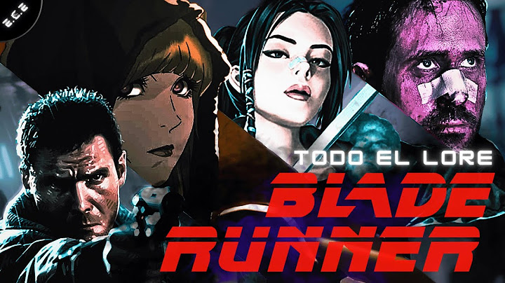 TODO EL LORE DE "BLADE RUNNER" EN UN VIDEO.