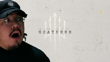 1ST LISTEN REACTION Wolves At The Gate - Heathens (Official Visualizer)