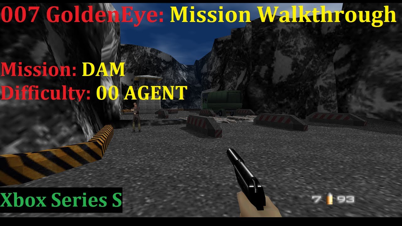 GoldenEye 007 - Dam Walkthrough - Pro Game Guides