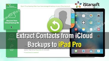 How to Extract Contacts from iCloud Backups to iPad Pro