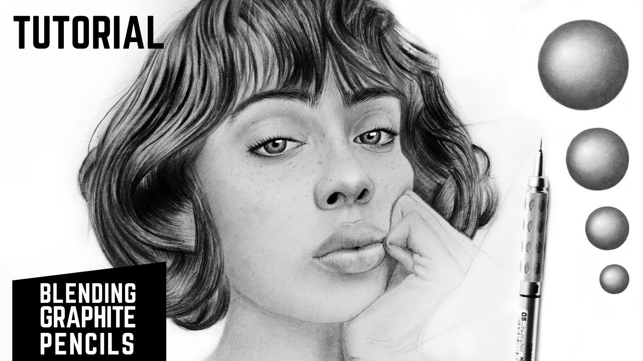 How to blend graphite pencils complete guide YouTube