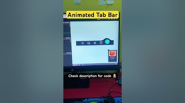 Animated Tab Bar | HTML CSS #htmlcss #tutorials #shorts