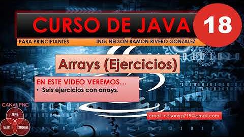 18. Curso de Java - Arrays(II) - Problemas Resueltos