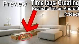Creating a green screen realistic fire effect on Android screenshot 4