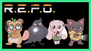 【R.E.P.O】どうぶつたちのR.E.P.Oコラボ！！【うさぎVtuber】【コラボ】