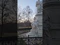 Goethe-Denkmal in winterlicht – Tiergarten Berlin | Winter light at the Goethe Monument