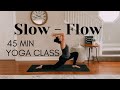 45 MINUTE HATHA YOGA FLOW (SLOW VINYASA) | FREE YOGA CLASS